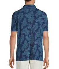 Tommy Bahama Azul Hibiscus Short Sleeve Polo Shirt