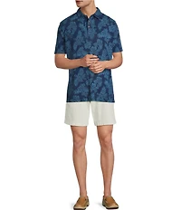 Tommy Bahama Azul Hibiscus Short Sleeve Polo Shirt
