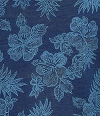 Tommy Bahama Azul Hibiscus Short Sleeve Polo Shirt