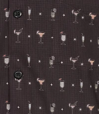 Tommy Bahama Bahama Coast Cocktail Conga Short Sleeve Woven Camp Shirt
