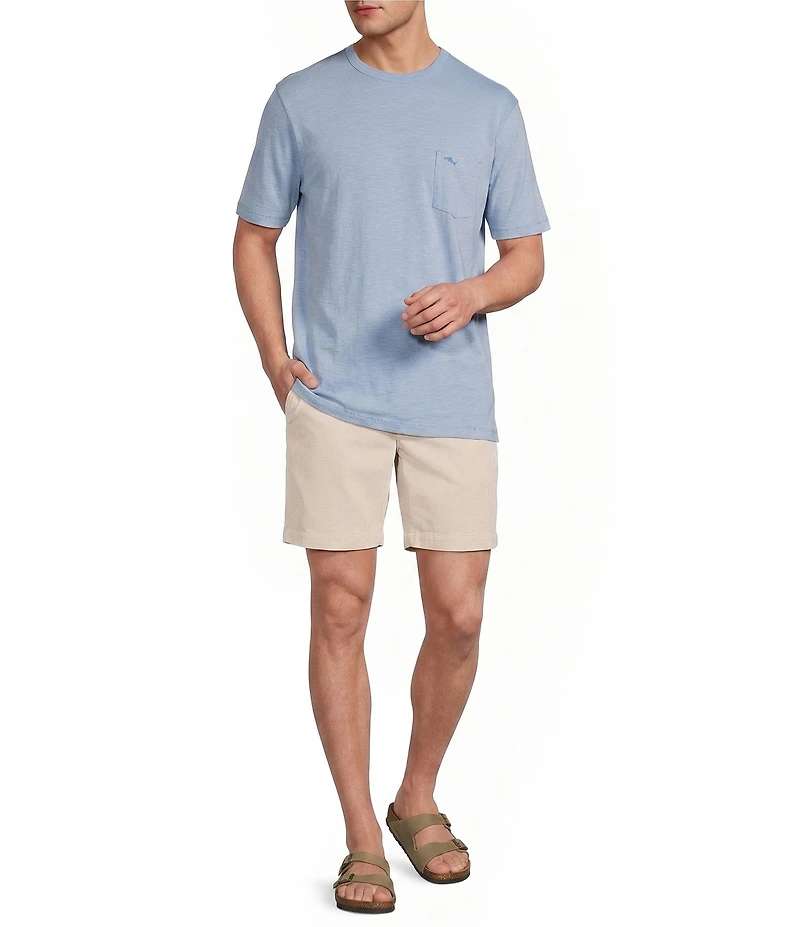 Tommy Bahama Bahama Coast Flat-Front 9 #double; Inseam Shorts