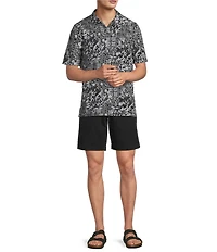 Tommy Bahama Bahama Coast Geo Party Short Sleeve Woven Camp Shirt