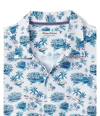 Tommy Bahama Bahama Coast Palm Scape Short Sleeve Polo Shirt