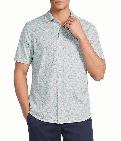 Tommy Bahama Bahama Coast Retro Palms Short Sleeve Woven Shirt