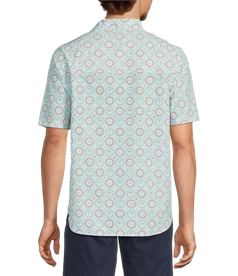 Tommy Bahama Bahama Coast Retro Palms Short Sleeve Woven Shirt