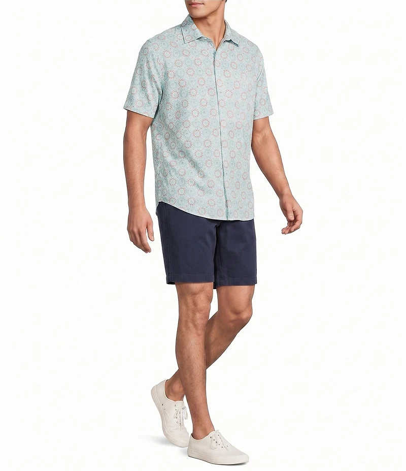 Tommy Bahama Bahama Coast Retro Palms Short Sleeve Woven Shirt