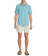 Tommy Bahama Bahama Coast Sintra Stripe Short Sleeve Woven Shirt