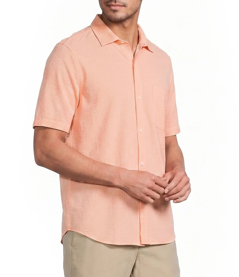 Tommy Bahama Bahama Coast Sintra Stripe Short Sleeve Woven Shirt