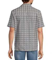 Tommy Bahama Bahama Coast Tile Isle Short Sleeve Woven Shirt