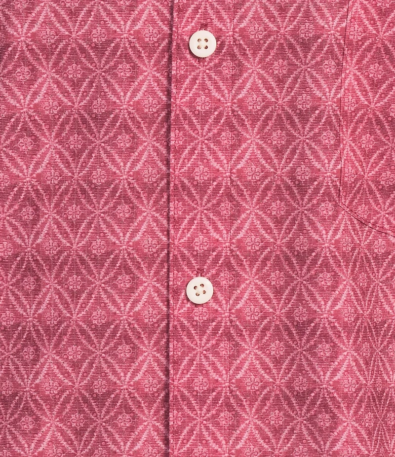 Tommy Bahama Bahama Coast Tile Isle Short Sleeve Woven Shirt