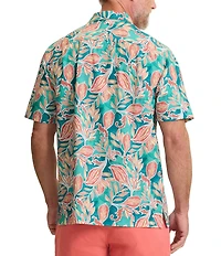 Tommy Bahama Bahama Coast Wild Vines Short Sleeve Woven Camp Shirt