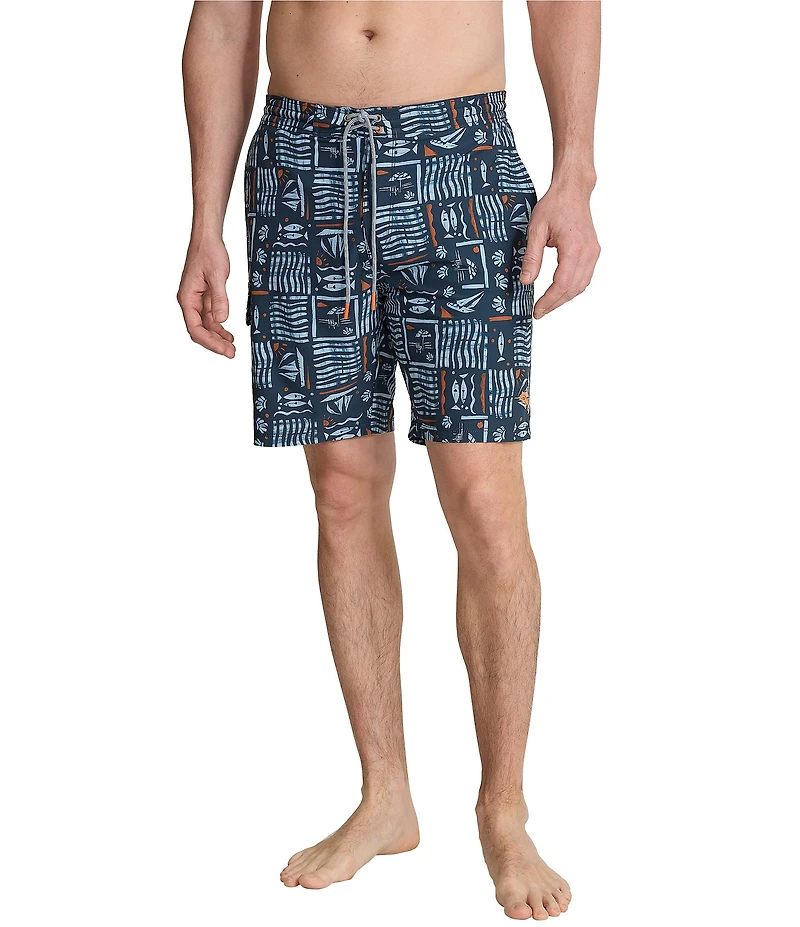 Tommy Bahama Baja Beach Hopper 8#double; Inseam Swim Trunks