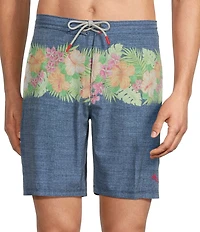 Tommy Bahama Baja Lei Over 8#double; Inseam Boardshorts