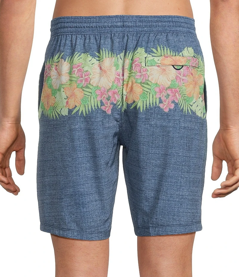 Tommy Bahama Baja Lei Over 8#double; Inseam Boardshorts