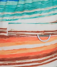 Tommy Bahama Baja Serape Stripe 8#double; Inseam Boardshorts