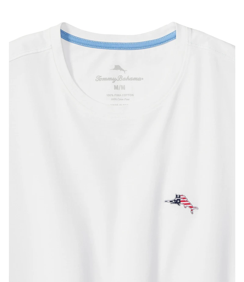 Tommy Bahama Bali Skyline Americana Short Sleeve T-Shirt