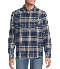 Tommy Bahama Baranco Plaid Long Sleeve Woven Shirt