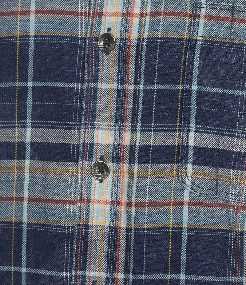 Tommy Bahama Baranco Plaid Long Sleeve Woven Shirt