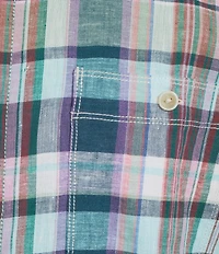 Tommy Bahama Barbados Breeze Tavira Check Short Sleeve Woven Shirt