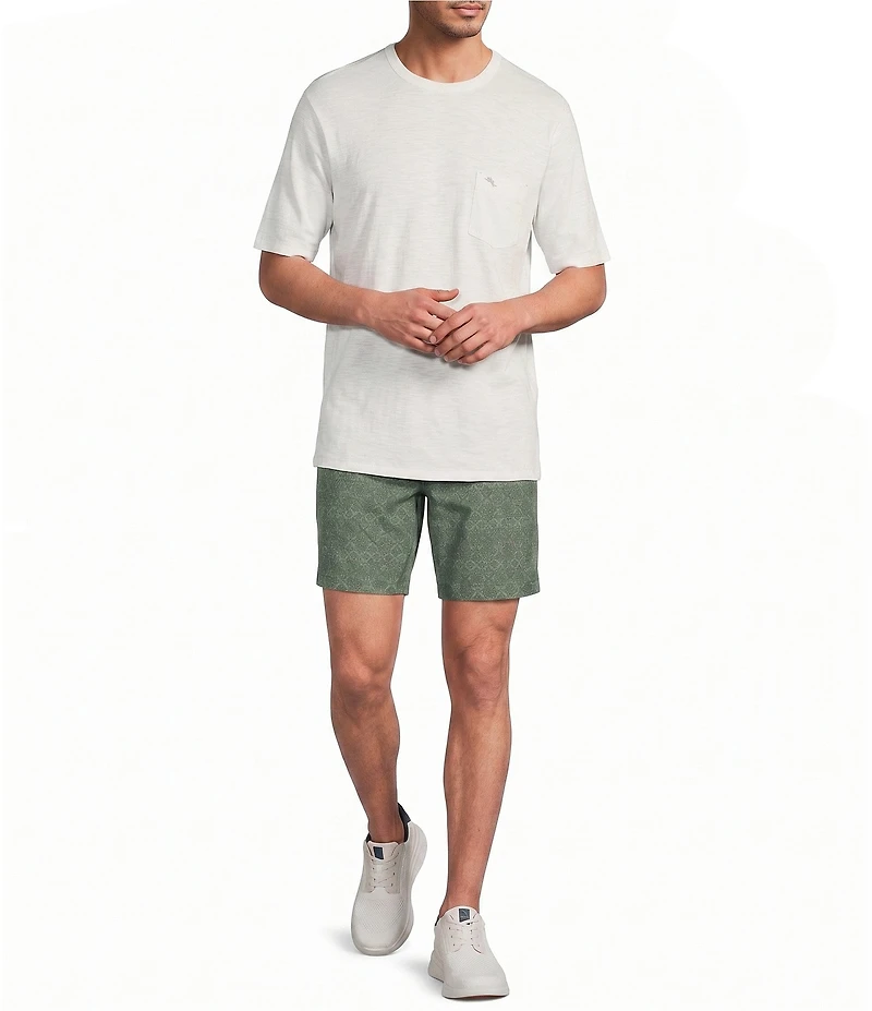Tommy Bahama Barbados Pro Tee Time 9#double; Inseam Flat Front Shorts