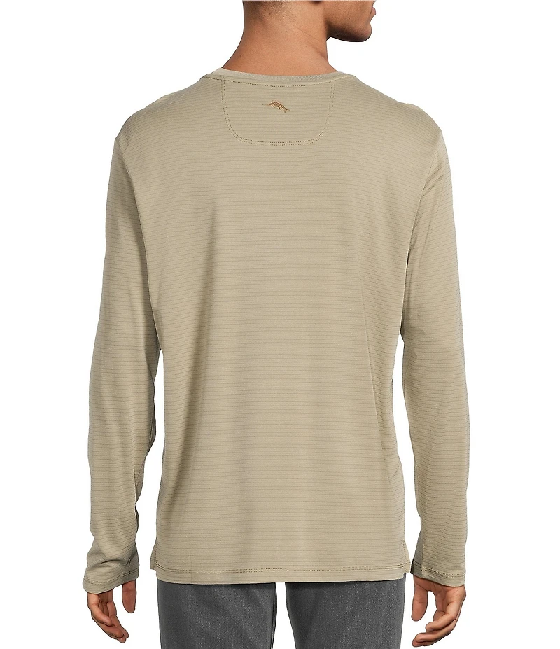 Tommy Bahama Bay Stripe Long Sleeve T-Shirt