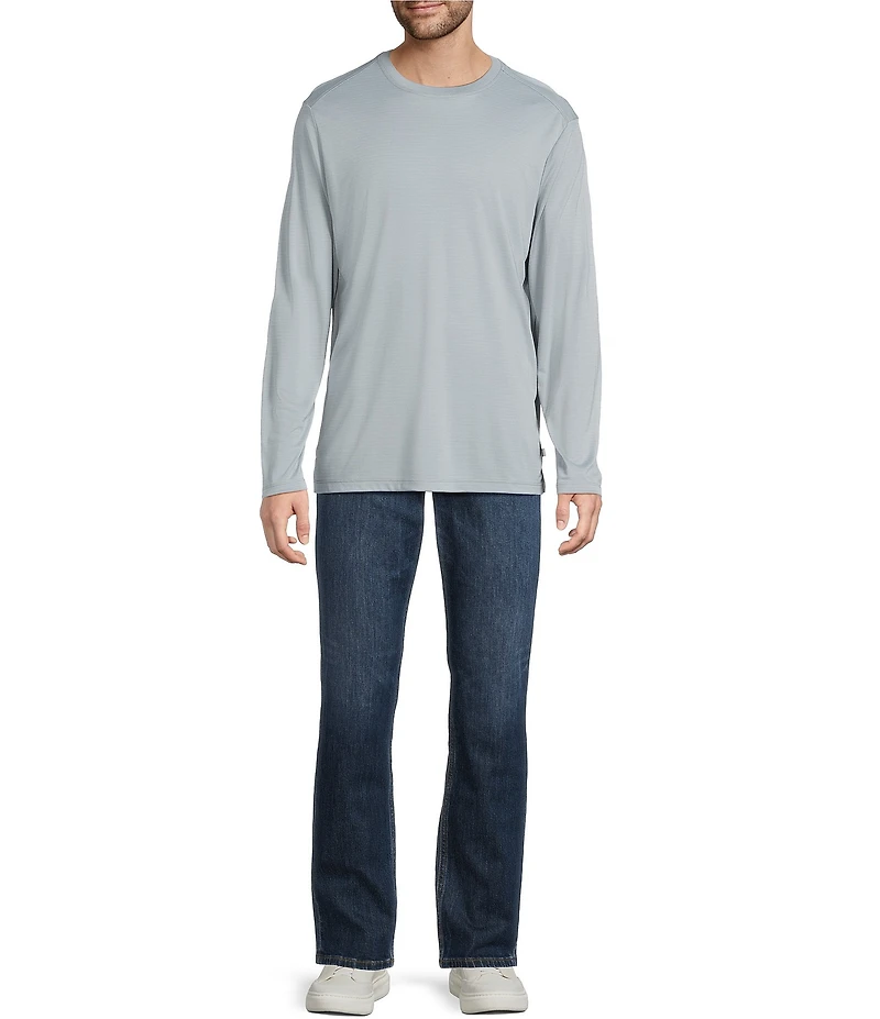 Tommy Bahama Bay Stripe Long Sleeve T-Shirt