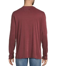 Tommy Bahama Bay Stripe Long Sleeve T-Shirt