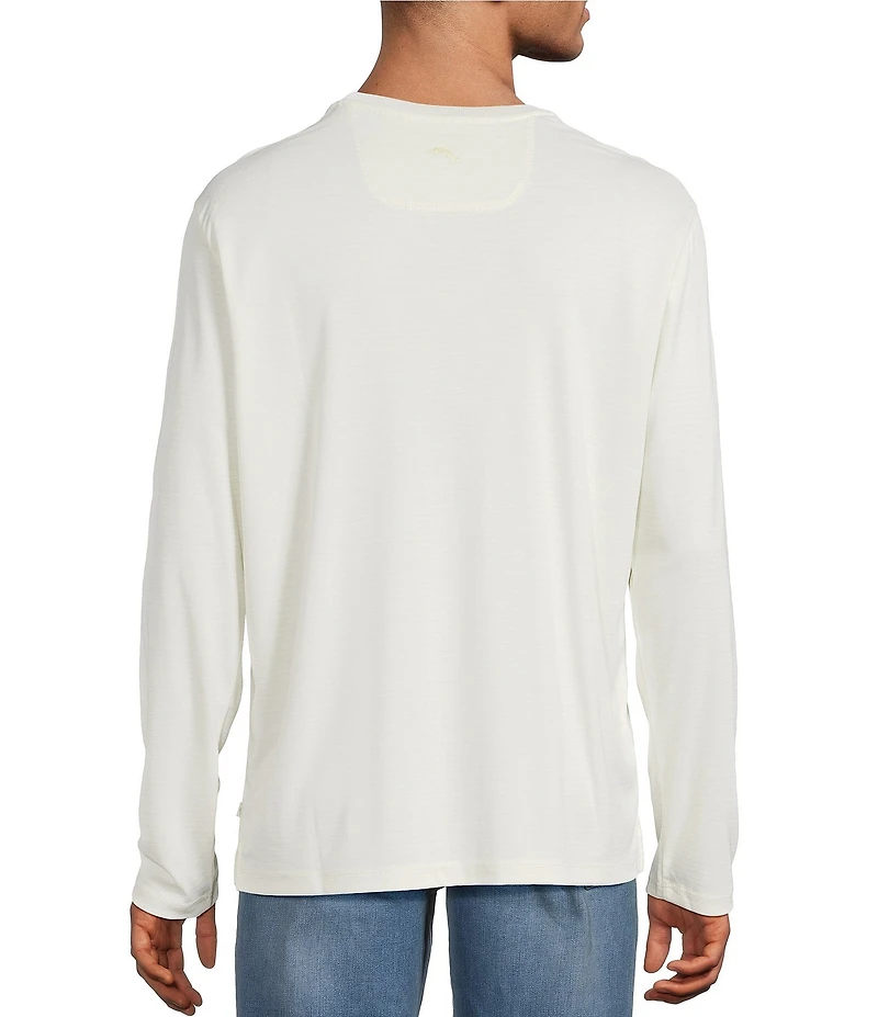 Tommy Bahama Bay Stripe Long Sleeve T-Shirt