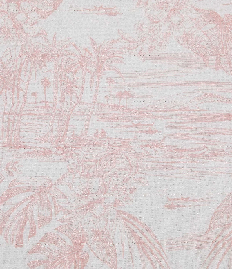 Tommy Bahama Beach Bluff Toile Cotton Quilt Mini Set