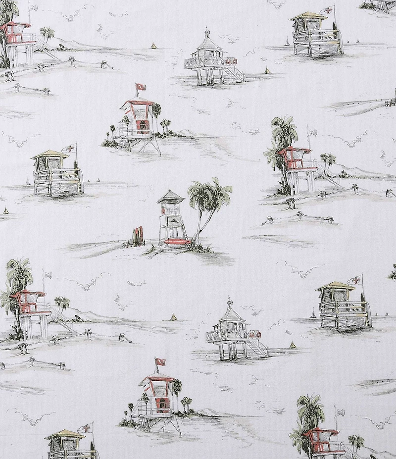 Tommy Bahama Beach Club Reversible Duvet Cover Mini Set