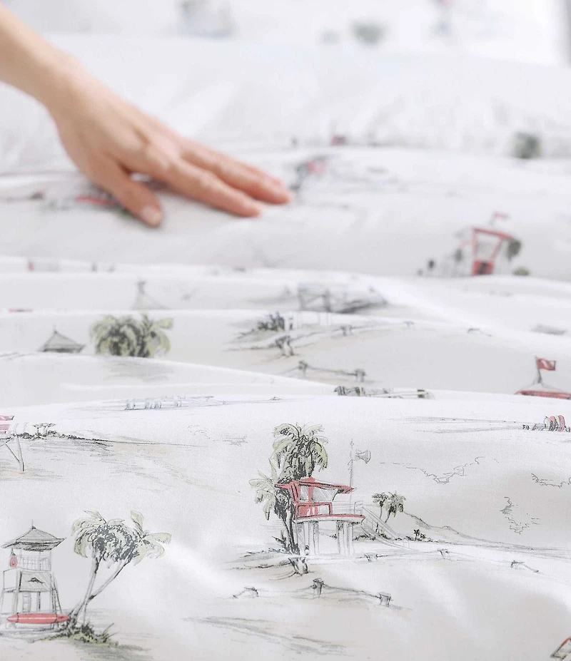 Tommy Bahama Beach Club Reversible Duvet Cover Mini Set