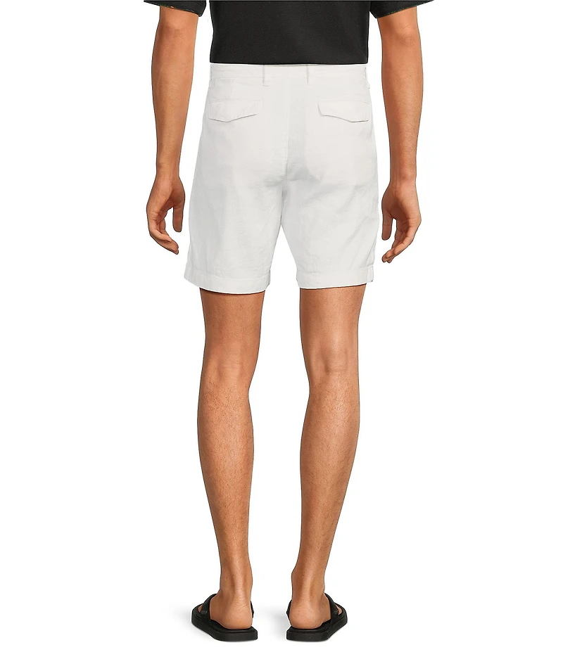 Tommy Bahama Beach Coast Linen 9#double; Inseam Shorts