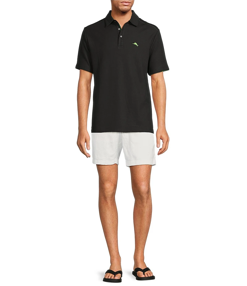 Tommy Bahama Beach Coast Linen 9#double; Inseam Shorts