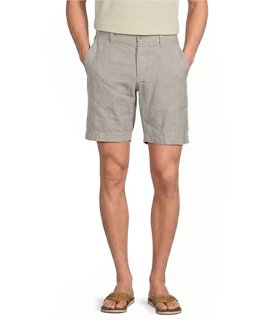 Tommy Bahama Beach Coast Linen 9#double; Inseam Shorts