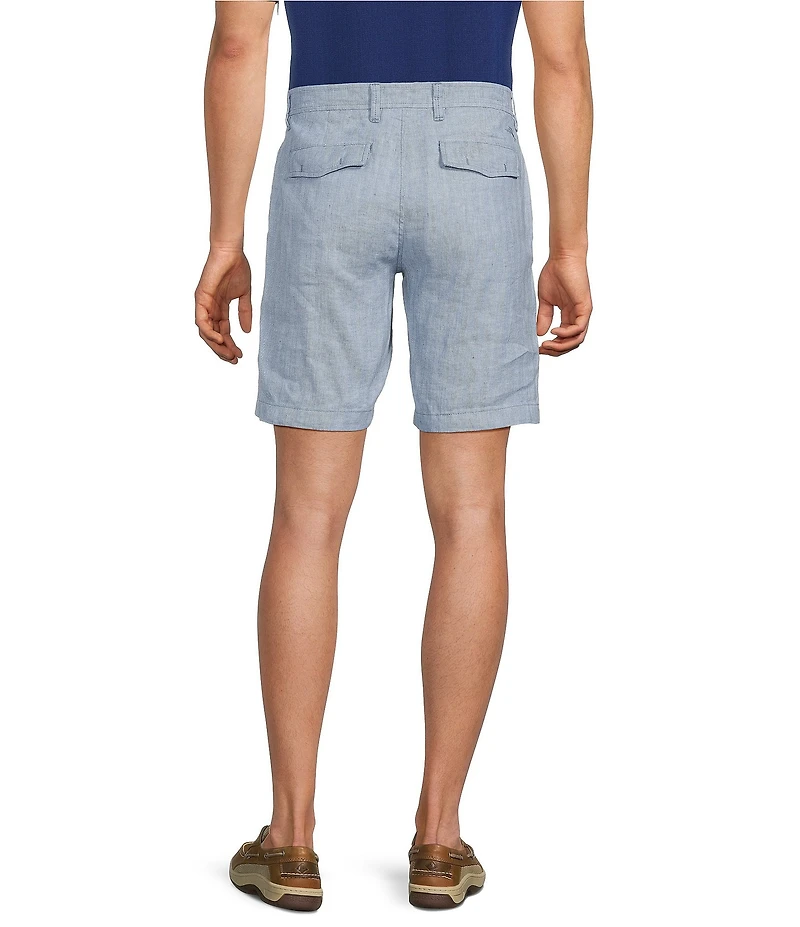 Tommy Bahama Beach Coast Linen 9#double; Inseam Shorts