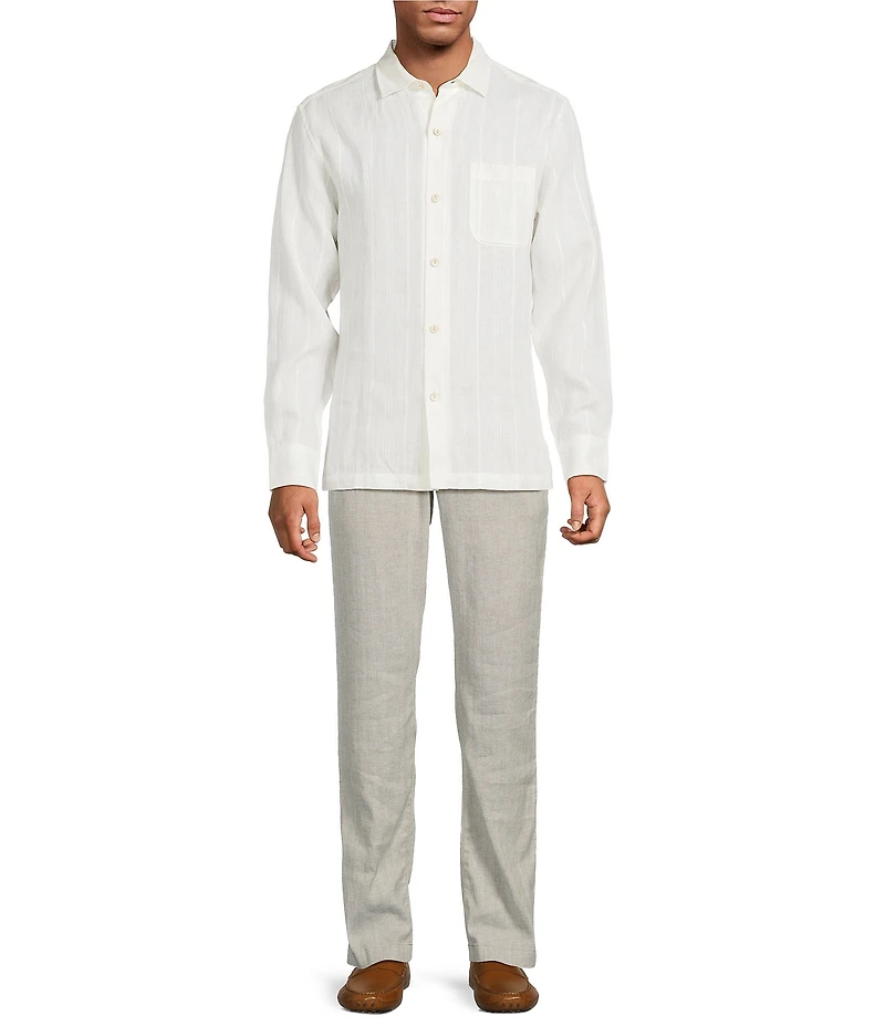 Tommy Bahama Beach Coast Linen Full Elastic Pants