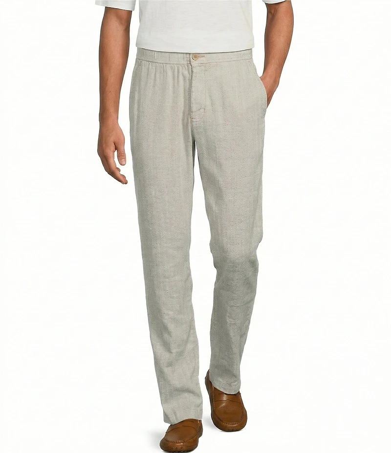 Tommy Bahama Beach Coast Linen Full Elastic Pants