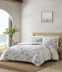 Tommy Bahama Beachway Blooms Reversible Comforter Mini Set