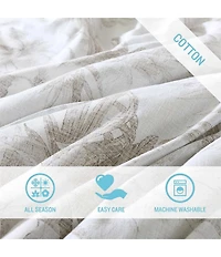Tommy Bahama Beachway Blooms Reversible Comforter Mini Set