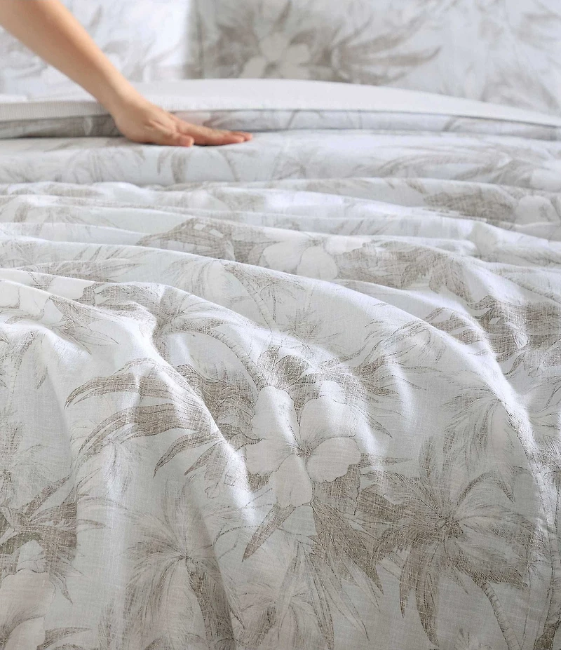 Tommy Bahama Beachway Blooms Reversible Comforter Mini Set