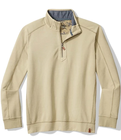 Tommy Bahama Ben And Terry Half Zip Pullover