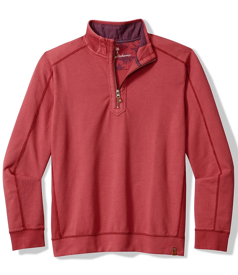 Tommy Bahama Ben And Terry Half Zip Pullover