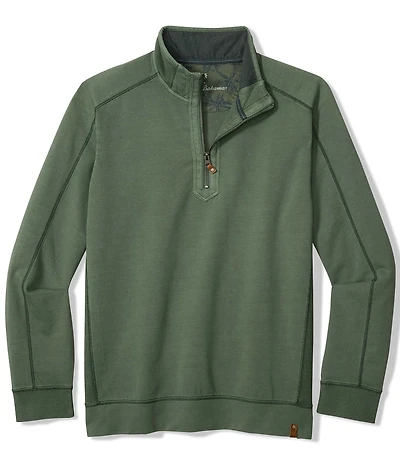 Tommy Bahama Ben And Terry Half Zip Pullover