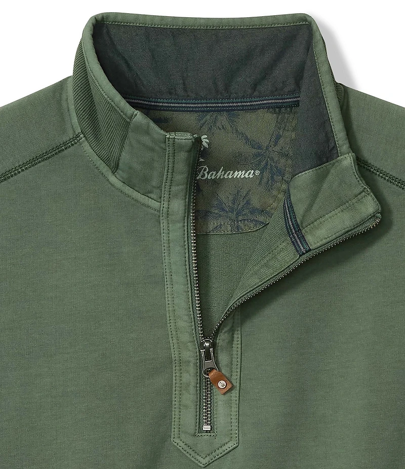 Tommy Bahama Ben And Terry Half Zip Pullover