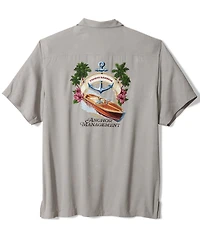 Tommy Bahama Big & Tall Anchor Management Short Sleeve Woven Shirt
