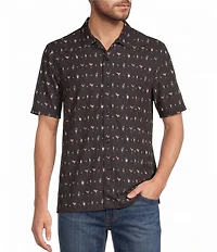 Tommy Bahama Big & Tall Bahama Coast Cocktail Conga Short Sleeve Woven Camp Shirt