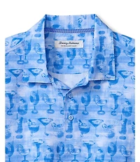 Tommy Bahama Big & Tall Bahama Coast Fizz Impressions Short Sleeve Polo Shirt