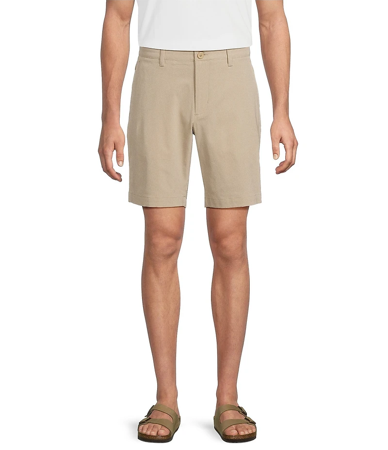 Tommy Bahama Big & Tall Bahama Coast Flat Front 10#double; and 11#double; Inseam Shorts