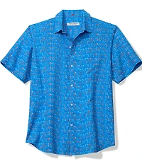 Tommy Bahama Big & Tall Bahama Coast Martini Short Sleeve Woven Shirt