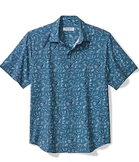 Tommy Bahama Big & Tall Bahama Coast Night Schooled Short Sleeve Woven Shirt